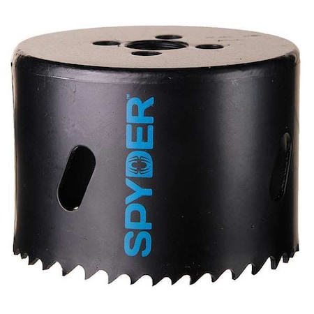 Spyder Hole Saw, Bi-Metal, 2-3/4In 600091CF