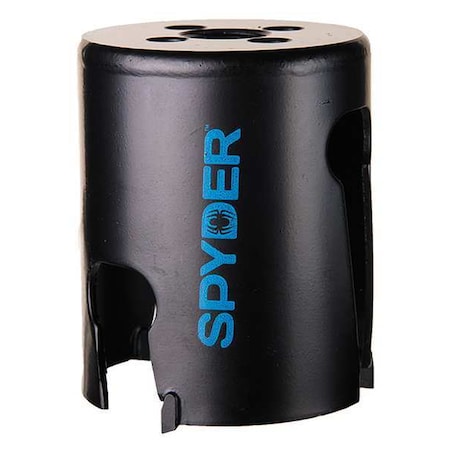 Spyder Hole Saw, Tungsten Carbide Tipped, 2-1/8In 600024CF