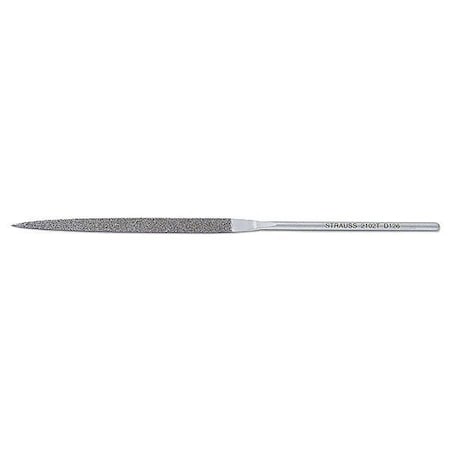 Strauss Needle File, Swiss, Barrette, 5-1/2 In. L NF2102TD126
