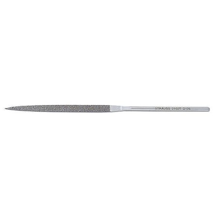Strauss Needle File, Swiss, Barrette, 5-1/2 In. L NF2102TD91
