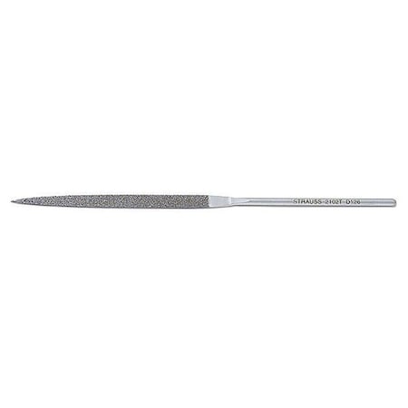 Strauss Needle File, Swiss, Barrette, 5-1/2 In. L NF2102TD181