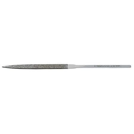 Strauss Needle File, Swiss, Warding, 5-1/2 In. L NF2122D91