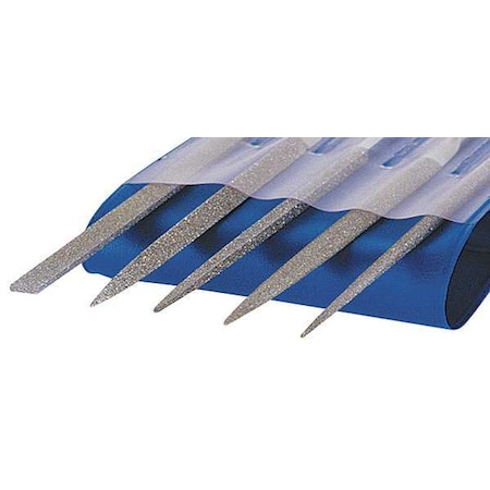 Strauss Needle File Set, Swiss, 5 Pieces NF4205D181