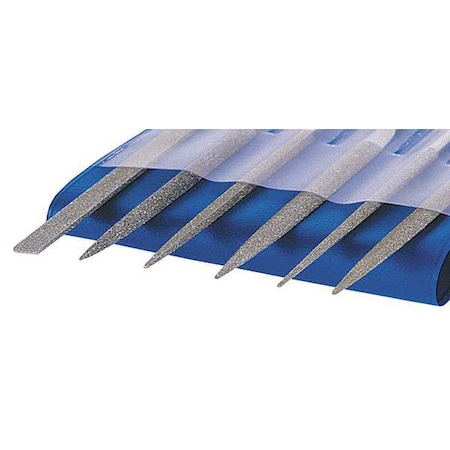 Strauss Needle File Set, Swiss, 6 Pieces NF4206D91