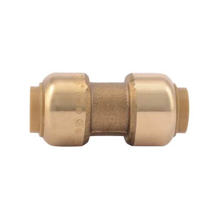 Sharkbite 3/8" Push-Fit DZR Brass Coupling U006LF