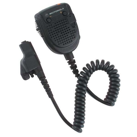 Motorola Speaker/Microphone, Remote, 3-5/64 in. L RMN5038A