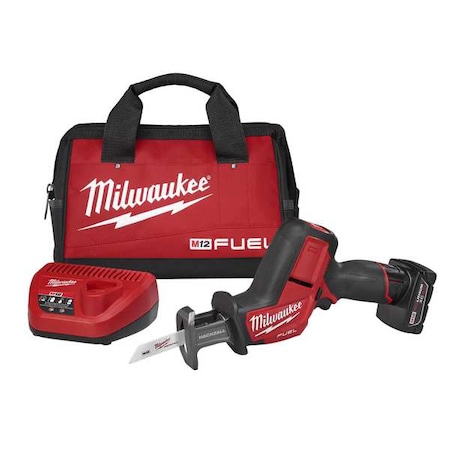 Milwaukee Tool M12 FUEL HACKZALL Recip Saw Kit 2520-21XC