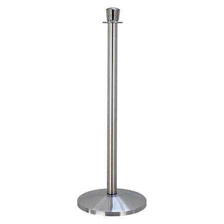 Queueway Urn Top Rope Post, Satin Stainless Steel QWAY310-3S