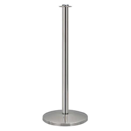 Queueway Contemporary Top Post, Polished SS, 39 in. QWAY314-3P