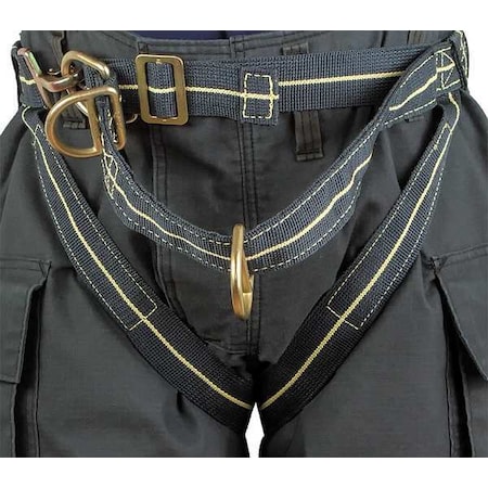 Gemtor Rescue Harness, 46"-56", 600 lbs, Friction Leg Straps 544FR-4