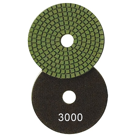 Diamond Vantage Polishing Pad, 4 in. Dia., 800 Grit S-4WPP-800