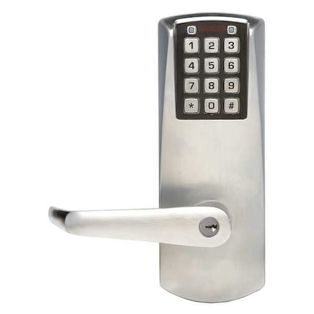 E-Plex Electronic Lock, Satin Chrome, 12 Button E2051XSLL62641