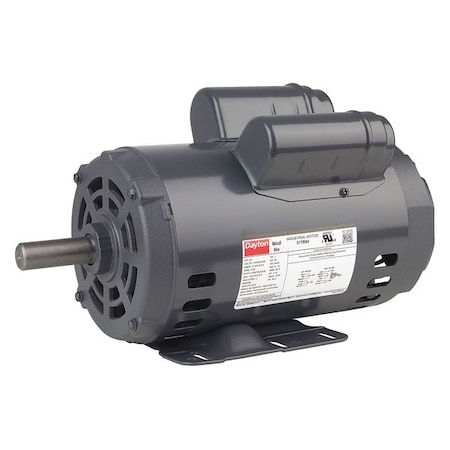 Dayton Capacitor-Start/Run General Purpose Motor, 2 hp HP, 115/230V AC Voltage, 56HZ Frame 31TR84