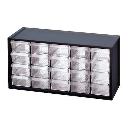 Westward polystyrene, Compartment Cabinet, 6 in D x 7 1/4 in H x 14 3/4 in W 31TT93