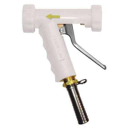 Sani-Lav Spray Nozzle, 3/4" Female, 150 psi, 8.9 gpm, White N8W20