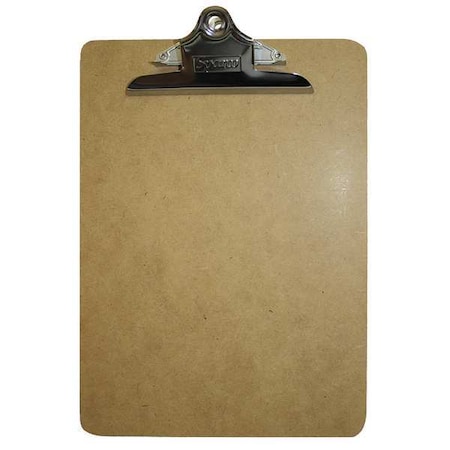 Zoro Select 8-1/2" x 11" Magnetic Clipboard, Hardboard, Tan MCB