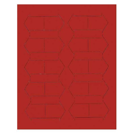 Magna Visual Magnetic Arrows, 3/4 In. W, Red, PK20 FI-423