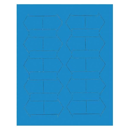 Magna Visual Magnetic Arrows, 3/4 In. W, Blue, PK20 FI-425