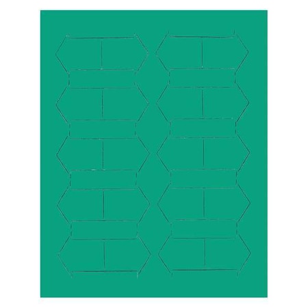 Magna Visual Magnetic Arrows, 3/4 In. W, Green, PK20 FI-426