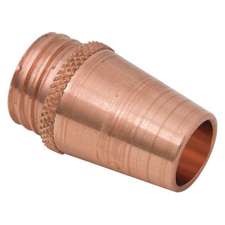 RADNOR Nozzle, Copper, Tweco, Coarse Threaded, PK2 RAD64002716