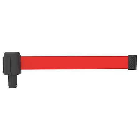 Banner Stakes Retractable Belt Head, Red, 15 ft Length, No Legend, Matte PL4056