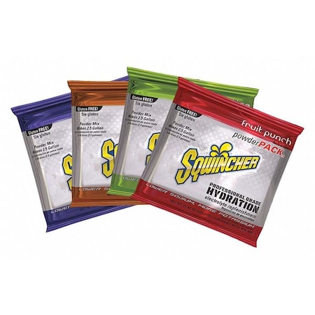 Sqwincher Sports Drink Mix Powder 2.5 gal., Assorted Flavors, PK32 159016044