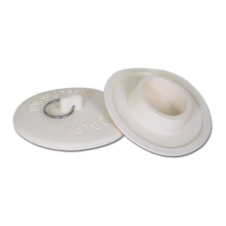 Kissler Rubber, Linen White, Sink and Drain, Drain Stopper 59-X000