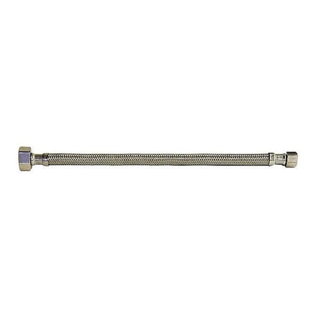 KISSLER Faucet Supply Line, 3/8x1/2, 16in.L 88-2016