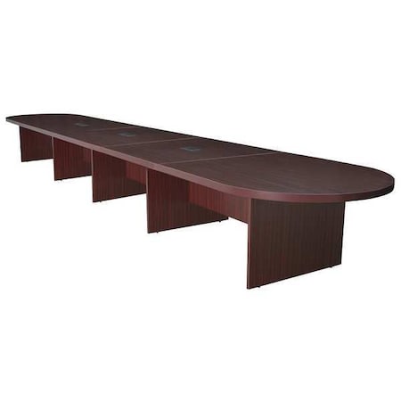 Regency Race Track Conference Table, 52" X 22' X 29", Laminate Top LCTRT26452MH