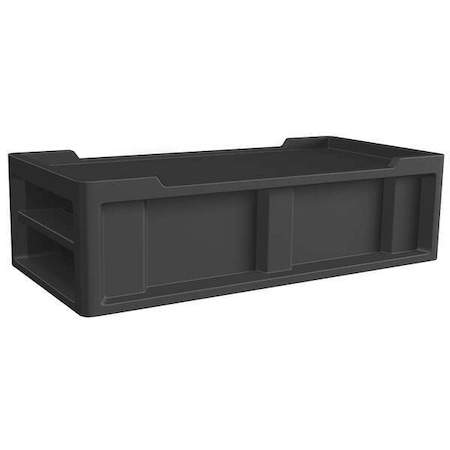 Cortech Endurance Bed, 85inLx41inWx24inH, PE, Black 7801BK