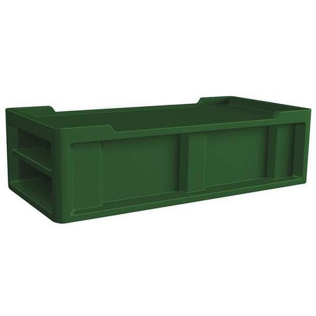 Cortech Endurance Bed, 85inLx41inWx24inH, PE, Green 7801GN