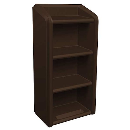 Cortech Shelving Unit, Series Endurance Polyethylene Brown 7111BN