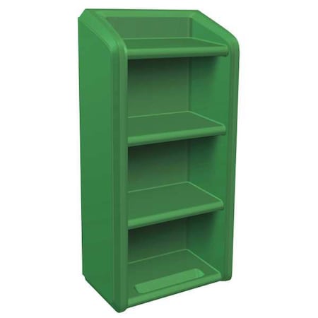 Cortech Shelving Unit, Series Endurance Polyethylene Green 7111GN