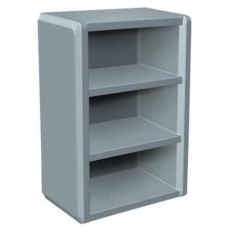 Cortech Shelving Unit, Series Endurance Polyethylene Blue and Gray 7201BG