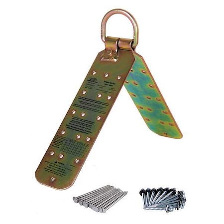 Guardian Roof Anchor, 10 3/4 in Length, 310 lb Weigth Capacity, 5,000 lb Tensile Strength 00455