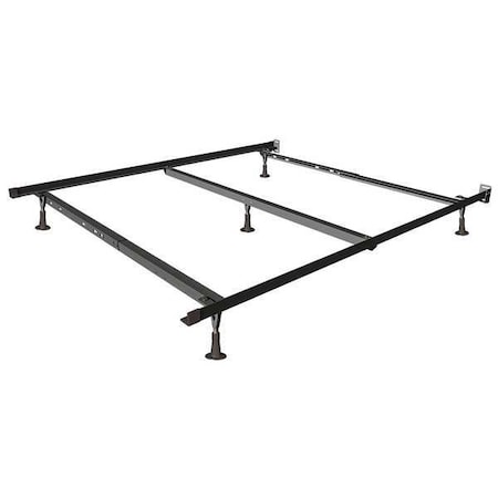 Rize Bed Frame, 70In L x 60In W x 7-1/4In H DTQG5