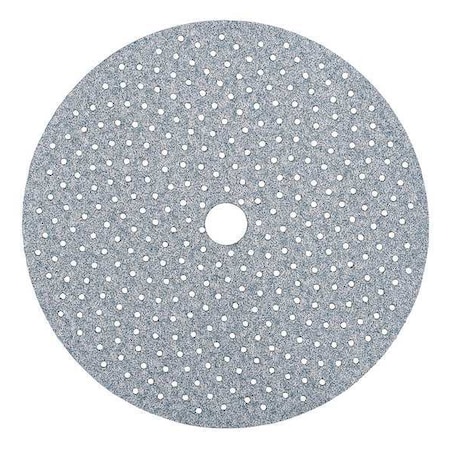 Norton Abrasives Hook-and-Loop Sanding Disc, 5" Dia, Multi-Hole, Ceramic Alumina, P150 Grit, Coated Type 77696007755