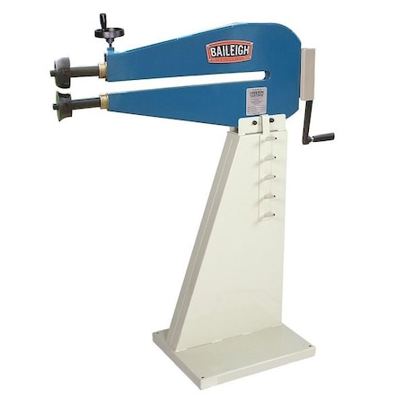 Baileigh Industrial Bead Roller, 18, Beading, Blue, White BR-18M-24