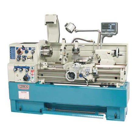 Baileigh Industrial Lathe, 7-1/2HP, 220V, 3Phase PL-1640