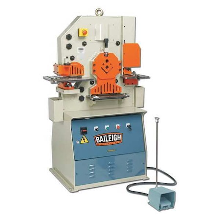 Baileigh Industrial Ironworker, 6In Throat Depth, 19spm SW-503