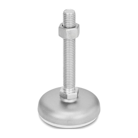J.W. Winco Male-End Leveling Mount, 3.58 in H 31-60-3/8X16-75-B2-SK