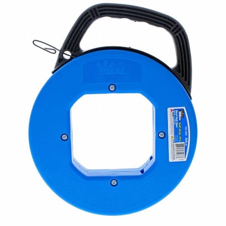 Ideal Fish Tape, Formed Hook, 50 ft L, 1/8" Dia. 31-033