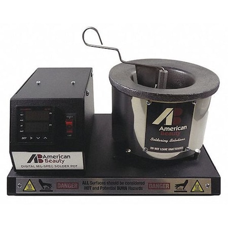 American Beauty Tools Solder Pot, Digital, Mil-Spec, 3 lb. D-600