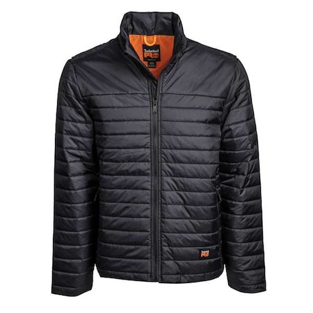 Timberland Pro Men's Mt. Washington Insulated Jacket, Jet Bl, Ripstop Nylon, Zipper, Black, M TB0A1V2X015
