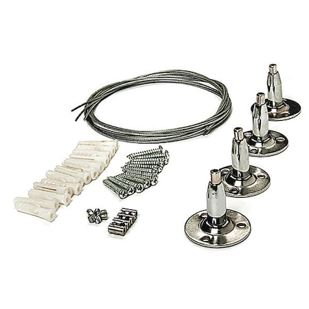 Asd Lighting ELP Ceiling Hanging Set, 1x4, 4 ft. ASD-CHS4