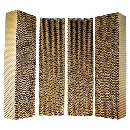 Champion Cooler EvapCoolerMedia, Cellulose, 46-3/8inW, 4PK 310106