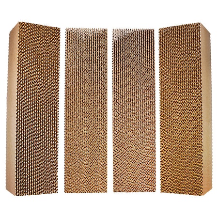 Champion Cooler EvapCoolerMedia, Cellulose, 46-3/8inW, 4PK 310110