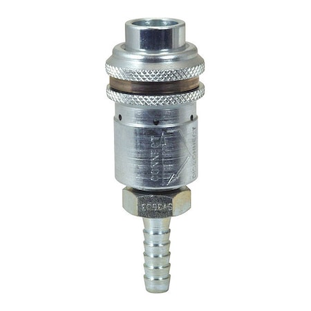 Breco Safety Vent Coupler, Standard, 1/4" SV3603