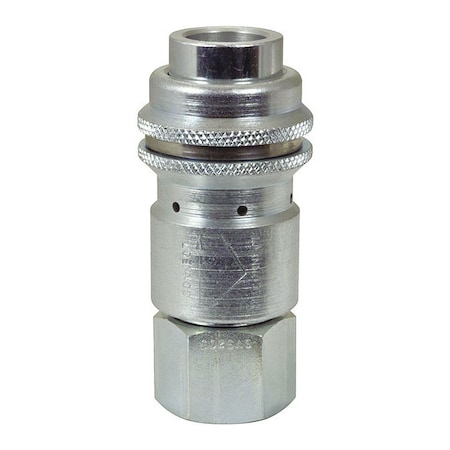 Breco Safety Vent Coupler, FPT, Steel, 1/2" SV5005
