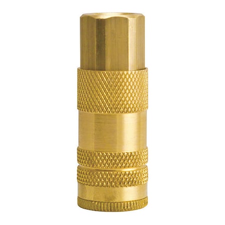 Breco Socket, Series L, FPT, Brass, 1/4" B-2LF2-B